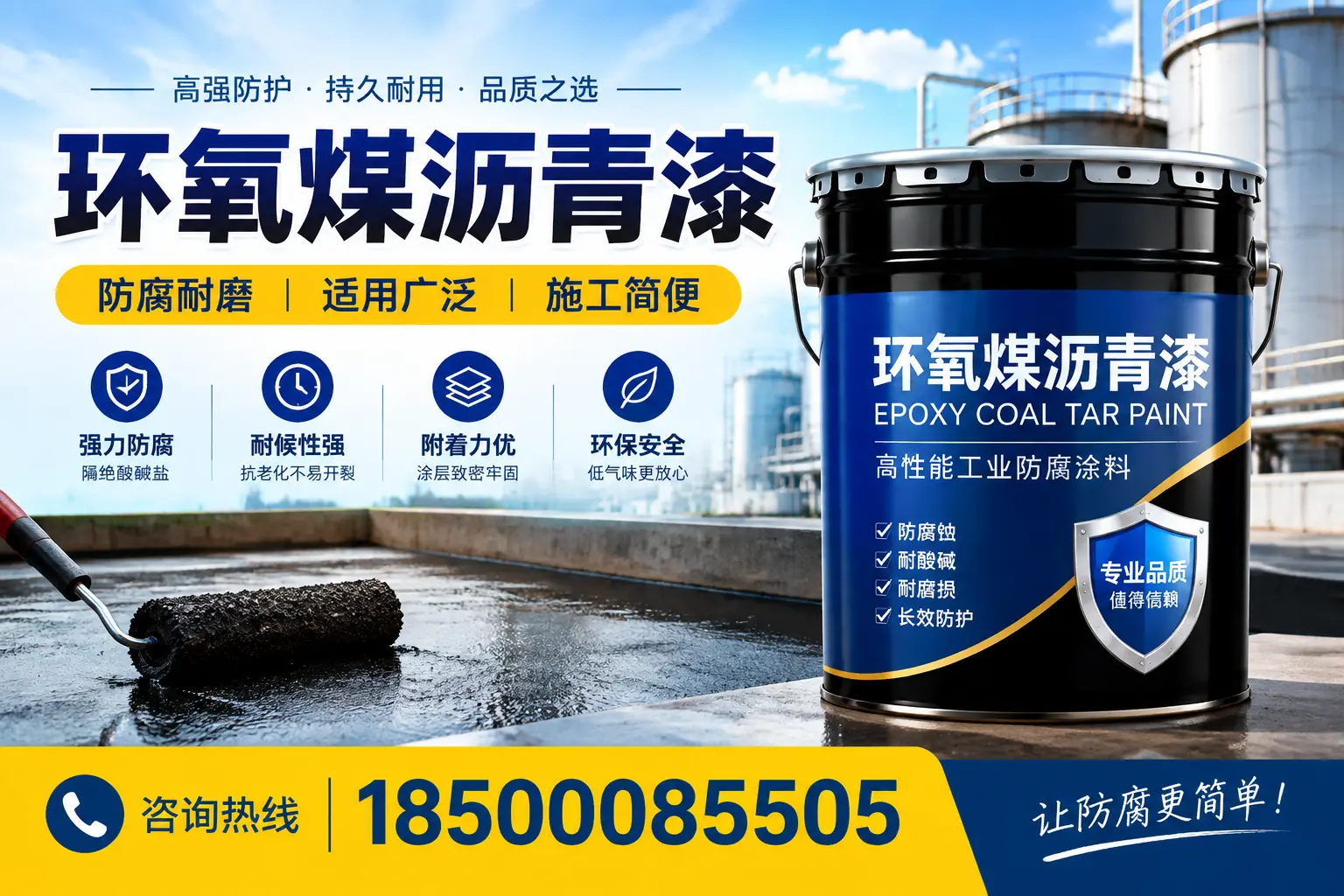 如何确保环氧煤沥青漆施工质量?盐城用户的质量控制